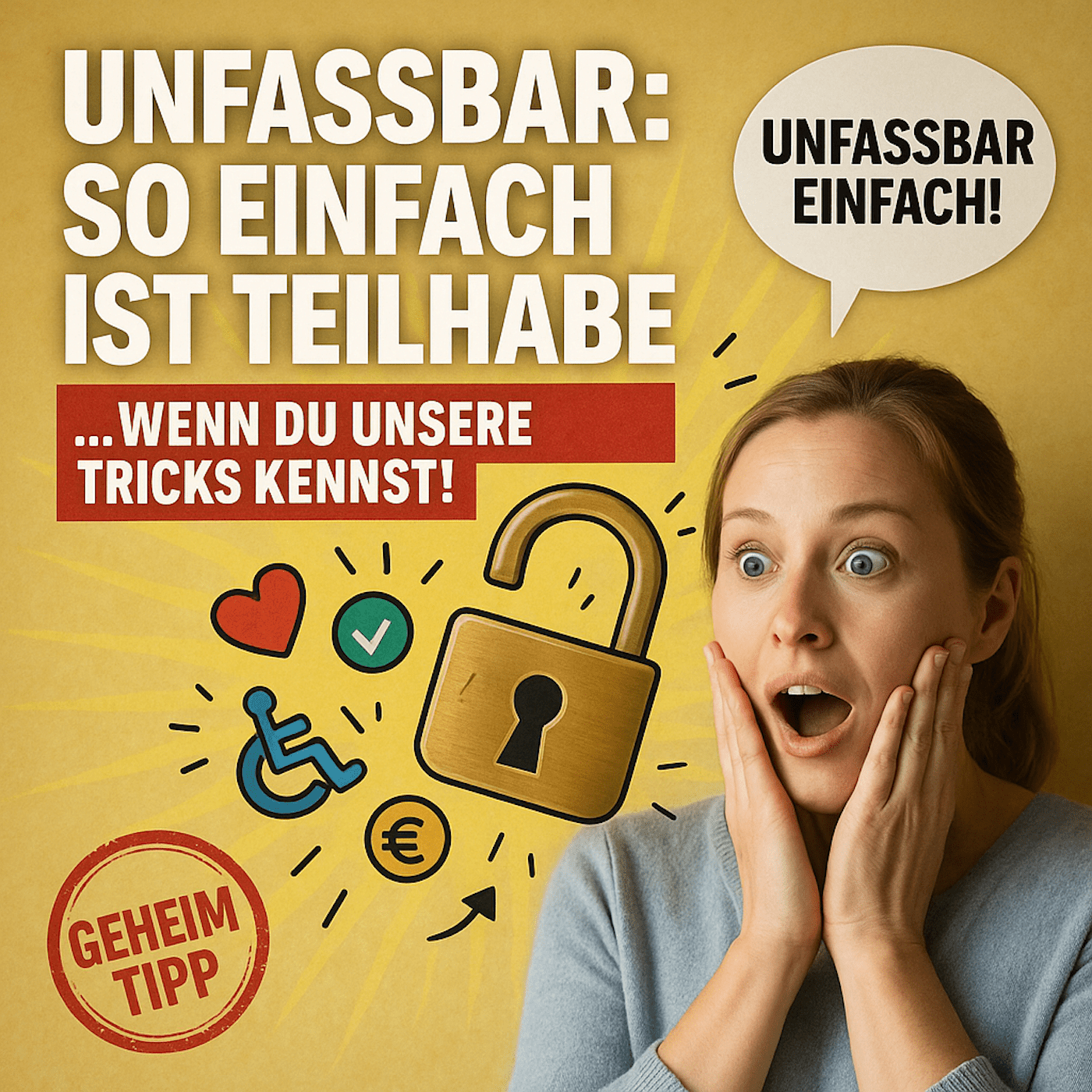 Teilhabe für alle! – Die geheimen Tipps, die (fast) niemand kennt. podcast artwork